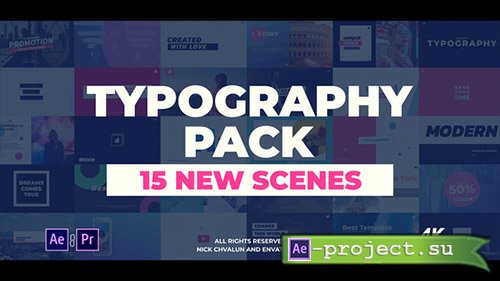 Videohive: Titles 21810569 - Project for After Effects 