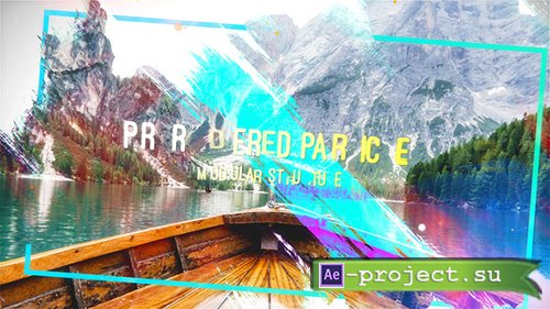 Videohive: Colorful Brush Opener - Project for After Effects 