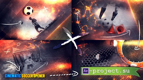 Videohive: Cinematic Soccer Opener - Project for After Effects 
