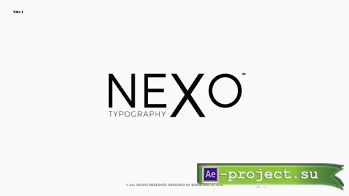 Videohive: Animated Typography 21287603 - Project for After Effects 