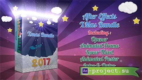 Videohive: Christmas & New Years Animation Pack v2 - Project for After Effects