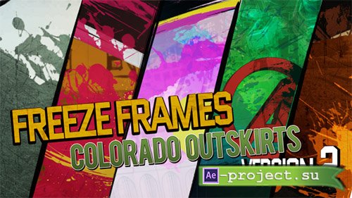 Videohive: Freeze Frames: Colorado Outskirts V2 - Project for After Effects