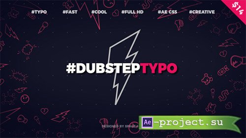 Videohive: Dubstep Typography (opener) - Project for After Effects 
