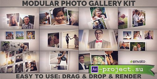 Videohive: Modular Photo Gallery Kit - Project for After Effects 