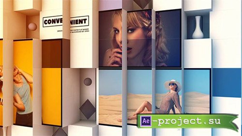 Videohive: 3D Abstract Cube Display - Project for After Effects 