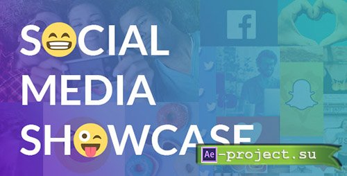 Videohive: Social Media Showcase - Project for After Effects 