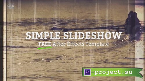 After Effects Templates - Simple Slideshow