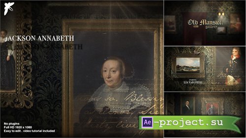 Videohive: Old Mansion Gallery - Project for After Effects 