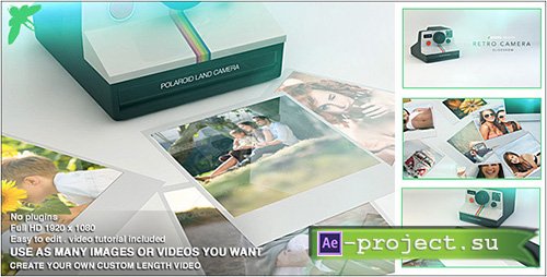 Videohive: Retro Camera Slideshow - Project for After Effects 