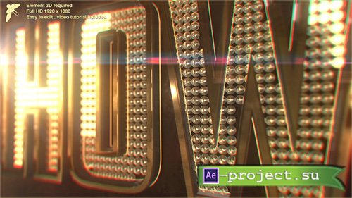 Videohive: Showbiz Logo - Project for After Effects 