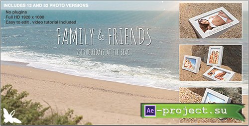 Videohive: Beach Photo Slide - Project for After Effects