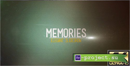 Videohive: Memories Elegant Slideshow - Project for After Effects 