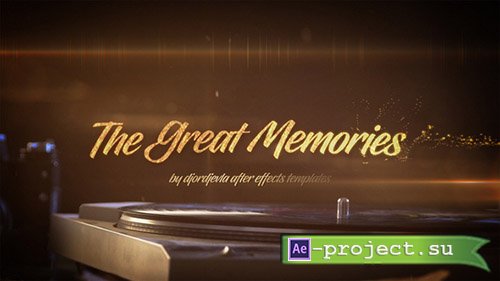 Videohive: The Great Memories - Project for After Effects 