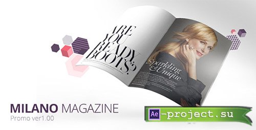 Videohive: Milano Magazine Promo - Project for After Effects 