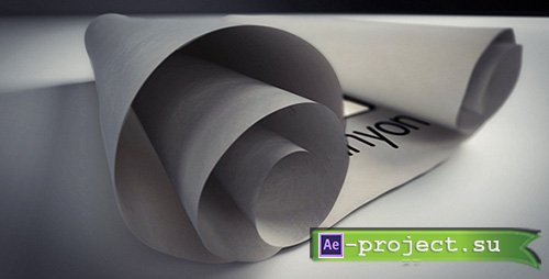 Videohive: White Scroll Logo Reveals - Project for After Effects 