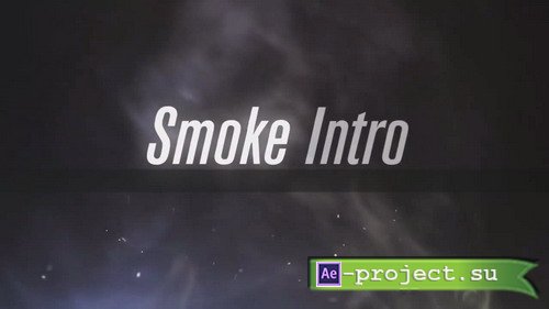 Smoke Intro - After Effects template