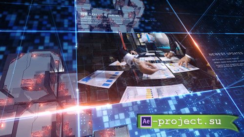 Videohive: World News - Complete Broadcast Package - Project for After Effects 