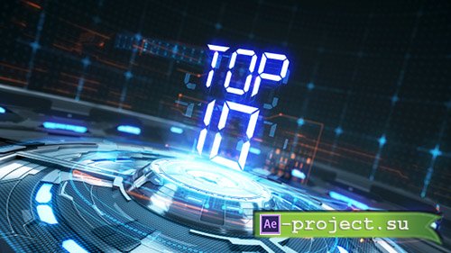 Videohive: Top 10 Countdown Transitions - Project for After Effects 