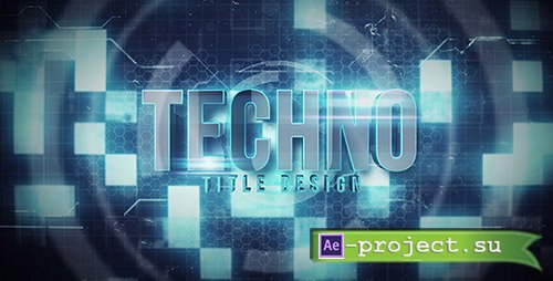 Videohive: Techno Title 20721966 - Project for After Effects 
