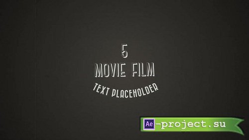 Old Film Titles 70907 - After Effects Templates