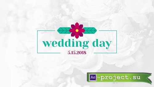Floral Wedding Titles 84 - After Effects Templates