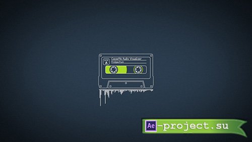 Videohive: Cassette Audio Visualizer - Project for After Effects 