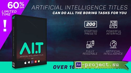 Videohive: AI.T - Artificial Intelligence Titles V1.186 - After Effects Scripts