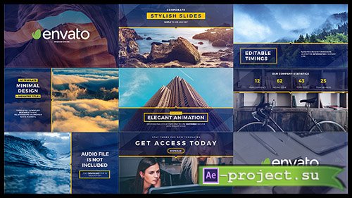 Videohive: Stylish Slides and Titles - Project for After Effects 