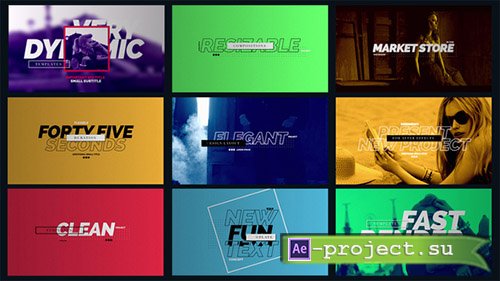 Videohive: Type Opener - Project for After Effects 
