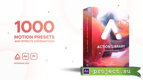 Videohive: Action Library - Motion Presets Package - After Effects Add Ons & Project 