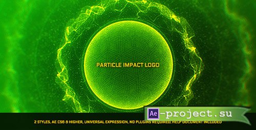 Videohive:  Particle Impact Logo - Project for After Effects 