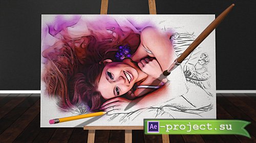 Videohive: Sketch and Paint - Project for After Effects 