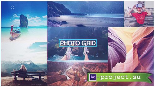 Videohive: Photo Grid 22402192 - Project for After Effects 