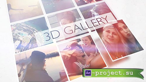 3D Gallery 0349 - After Effects Templates