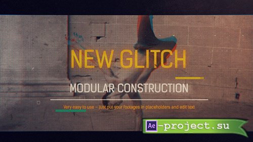 Videohive: Glitch Reel Openers - Project for After Effects
