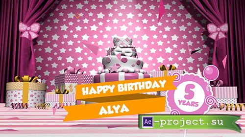Videohive: Birthday Slideshow 19318888 - Project for After Effects 