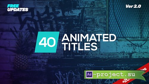 Videohive: Minmal Dynamic Typography - Project for After Effects 