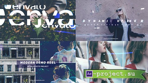 Videohive: Modern Demo Reel 20999802 - Project for After Effects 