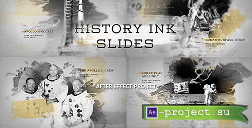 Videohive: History Ink Slides - Project for After Effects 