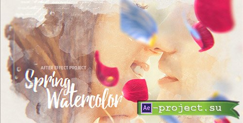 Videohive: Spring Watercolor - Project for After Effects 