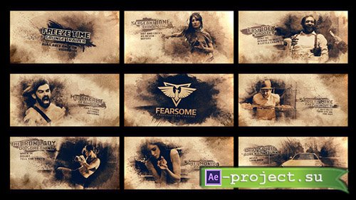 Videohive: Freeze Moment Grunge Trailer - Project for After Effects 