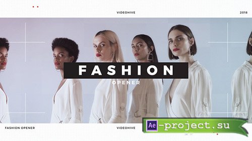Videohive: Fashion Opener 22125198 - Project for After Effects