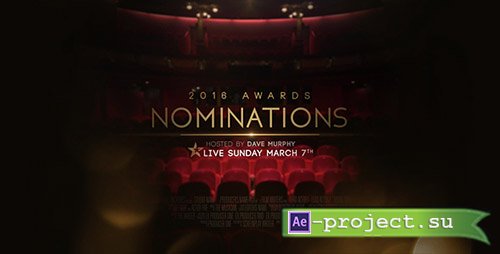 Videohive:  Awards Nominations Promo - Project for After Effects 