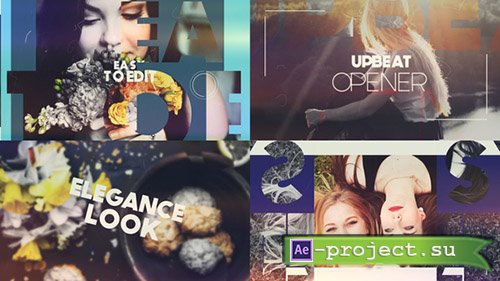 Videohive: Upbeat Opener 14993906 - Project for After Effects 