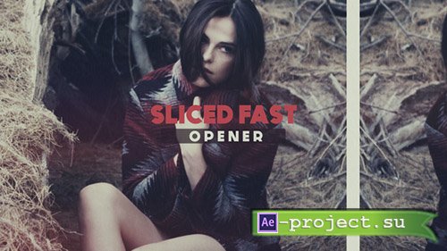 Videohive: Sliced Fast Opener - Project for After Effects 