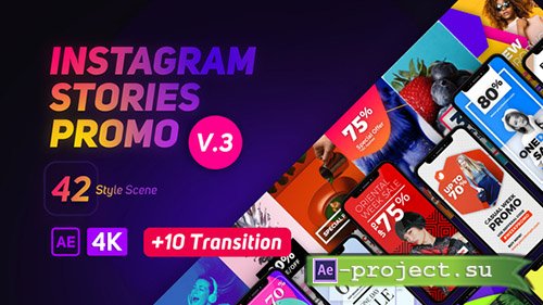 Videohive: Instagram Stories Promo - Project for After Effects 