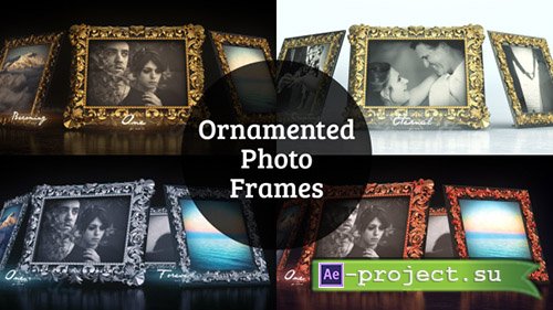 Videohive: Ornamented Photo Frames Gallery - Project for After Effects 