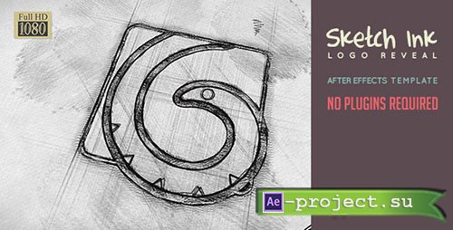 Videohive: Sketch Ink Logo Reveal - Project for After Effects 