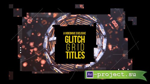 Videohive: Glitch Grid Titles - Project for After Effects 
