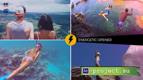 Videohive: Energetic Opener 22468714 - Project for After Effects 